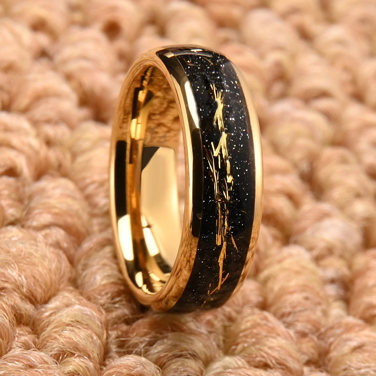 Anel de carboneto de tungstênio para homem anillos bague homme pareja de compromiso moda jóias alianças de casamento anéis de noivado personalizados