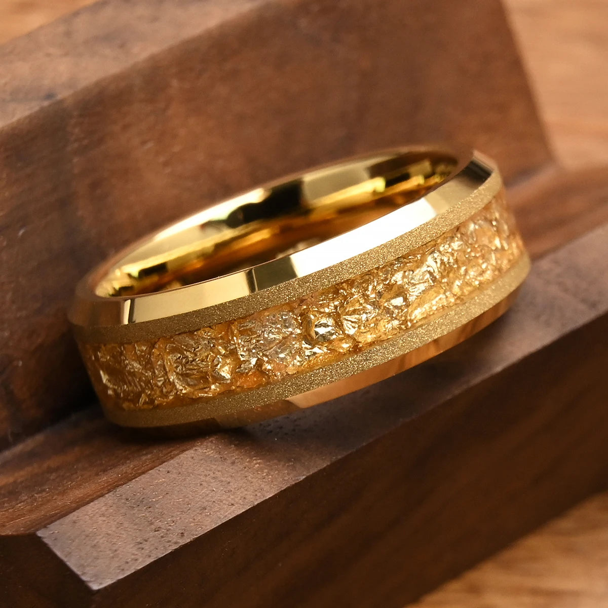 Anel de carboneto de tungstênio de 8mm para homens, joias da moda, aliança de casamento, anéis de noivado personalizados, bague homme, pareja de compromiso
