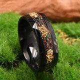 Anéis homem punk jóias bijoux tendance parejas opala goth anel anillos pareja y2k acessórios jóias vintage casais presentes