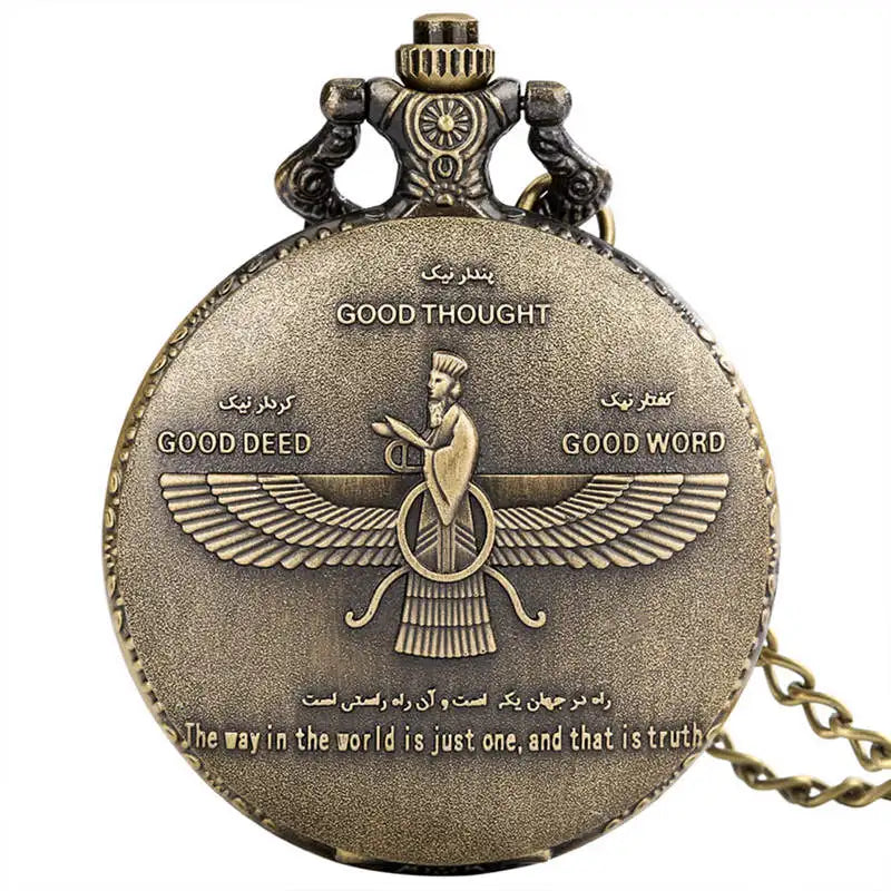Relógio de bolso de quartzo com cabeça de Buda, aroma tibetano, templo budista, corrente religiosa, colar vintage, presente para homens e mulheres