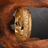 Anel damasco de 8mm para homem anillos bague homme pareja de compromiso joias da moda alianças de casamento casal anéis de noivado personalizados