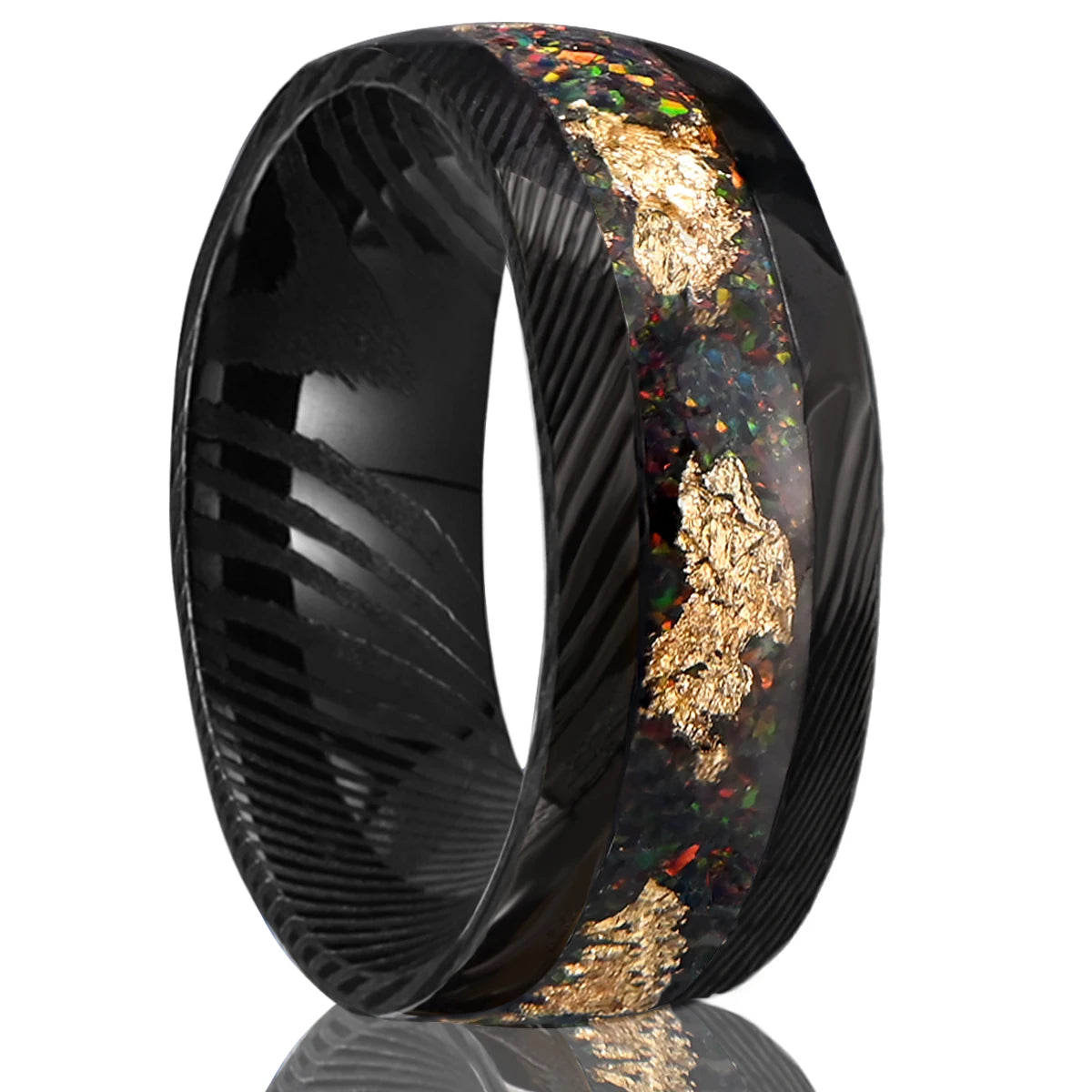 Anéis homem punk jóias bijoux tendance parejas opala goth anel anillos pareja y2k acessórios jóias vintage casais presentes