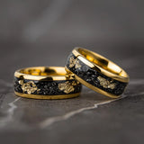 Anel de carboneto de tungstênio para homem anillos bague homme pareja de compromiso moda jóias alianças de casamento anéis de noivado personalizados