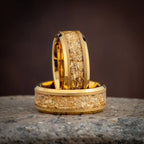 Anel de carboneto de tungstênio de 8mm para homens, joias da moda, aliança de casamento, anéis de noivado personalizados, bague homme, pareja de compromiso