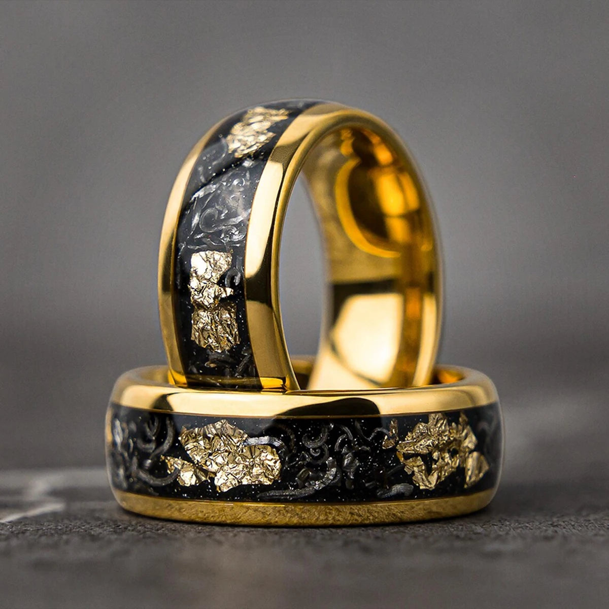 Anel de carboneto de tungstênio para homem anillos bague homme pareja de compromiso moda jóias alianças de casamento anéis de noivado personalizados