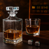 Decantador Elegante de Vidro para Uísque e Vinho