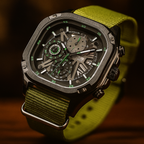 Relógio Masculino Preto com Cronógrafo - Exclusivo