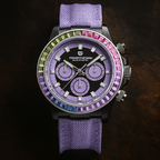 Relógio Cronógrafo Arco-íris 40mm