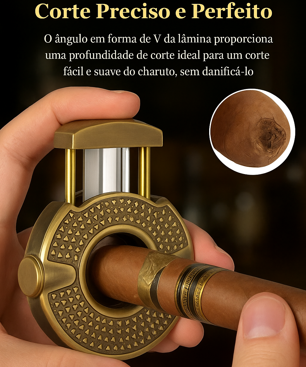 Cortador Premium 3 em 1 com Lâmina em Aço Inox