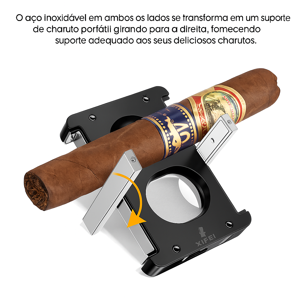 Cortador de Charuto 4 em 1 - Precisão e Estilo