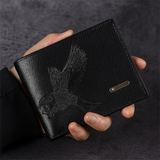 Carteira Masculina Elegante com Design de Águia