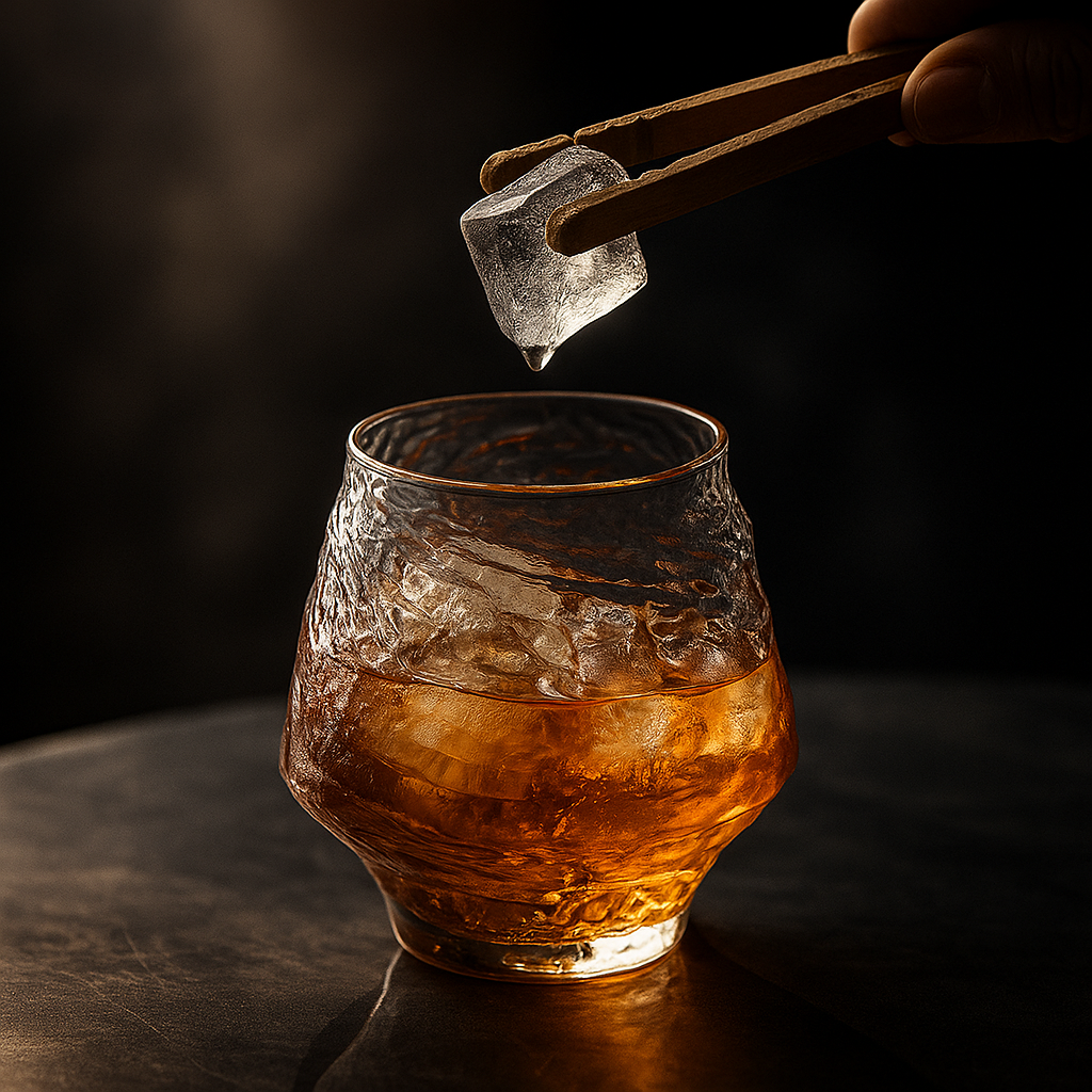 Copo de Uísque Japonês 380ml - Elegância Retrô