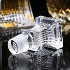 Cristal Whisky Decanter Garrafa, Copo De Vinho, Recipientes De Cerveja, Copo De Vidro, Home Bar Ferramentas, Decoração