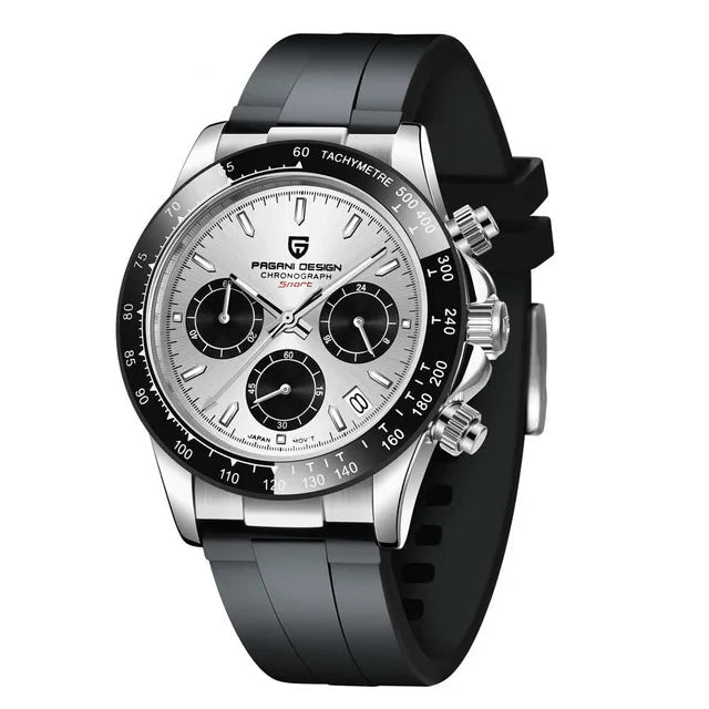 Pagani design novos relógios de quartzo masculino marca superior luxo relógio ouro japão vk63 movimento vidro safira relógio masculino relogio masculino
