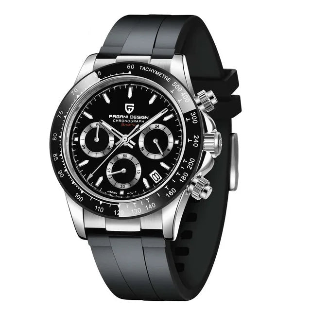 Pagani design novos relógios de quartzo masculino marca superior luxo relógio ouro japão vk63 movimento vidro safira relógio masculino relogio masculino