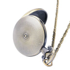 As melhores presentes steampunk roda engrenagem pingente relógio de bolso hora relógio vintage quartzo analógico mostrador redondo masculino feminino colar corrente relógios