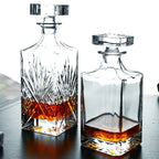 Cristal Whisky Decanter Garrafa, Copo De Vinho, Recipientes De Cerveja, Copo De Vidro, Home Bar Ferramentas, Decoração