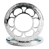 Popular anime preto mordomo kuroshitsuji cosplay sebastian ciel luxo colar de prata corrente relógio de bolso unisex presentes dos namorados