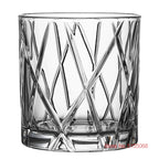 Estilo nórdico dinamarca cidade uísque vidro antiquado vinho mulled vinho copo sombra arte cristal claro copo de uísque para barra