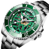 Pagani design relógio masculino de aço inoxidável à prova dwaterproof água relógio mecânico luxo vidro safira relógio automático relogio masculino