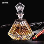 Cristal Whisky Decanter Garrafa, Copo De Vinho, Recipientes De Cerveja, Copo De Vidro, Home Bar Ferramentas, Decoração