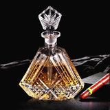 Cristal Whisky Decanter Garrafa, Copo De Vinho, Recipientes De Cerveja, Copo De Vidro, Home Bar Ferramentas, Decoração
