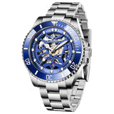 Pagani design relógio masculino de aço inoxidável à prova dwaterproof água relógio mecânico luxo vidro safira relógio automático relogio masculino