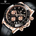 Pagani design novos relógios de quartzo masculino marca superior luxo relógio ouro japão vk63 movimento vidro safira relógio masculino relogio masculino