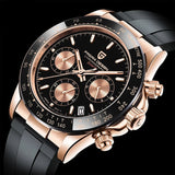 Pagani design novos relógios de quartzo masculino marca superior luxo relógio ouro japão vk63 movimento vidro safira relógio masculino relogio masculino