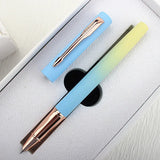 Caneta-tinteiro de cor metálica, negócios e escritório, papelaria escolar estudantil, canetas de tinta, qualidade de luxo, 5068