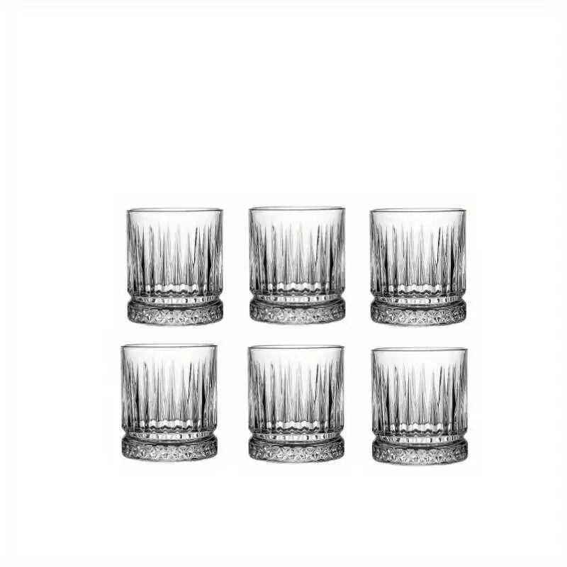 100ml/210ml europeu uísque casa cristal vodka cerveja criativo clássico listrado vinho degustação copo brandy suco cauda vidro