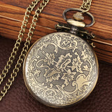 Vintage bronze chinês retro tai chi fofoca banish mau sorte relógio de bolso de quartzo colar pingente melhor amigo amizade jóias