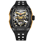 Pagani Design Relógio mecânico masculino, caixa de aço inoxidável impermeável, mostrador luminoso, nova moda, 50m, 2024