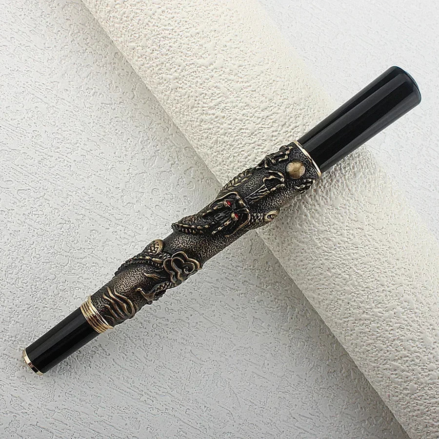 Caneta-tinteiro Jinhao Dragon Year Limited - Elegância Escultural