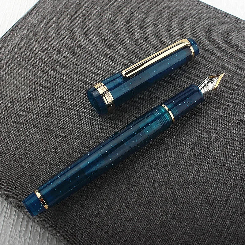 Jinhao 82 Série Caneta-tinteiro Acrílico F 0.5mm Nib Material de Escritório Escolar Escrita Comercial Canetas de Tinta...