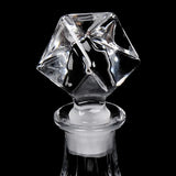 Decantador de uísque de cristal para licor Scotch Bourbon Vodka ou vinho, sem chumbo