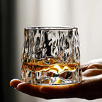 Engrossado girando vidro de cristal vinho ins vento nordic uísque vidro personalidade criativa vinho estrangeiro copo tumbler