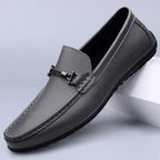 Mocassins Masculinos de Couro Genuíno - Elegância Atemporal