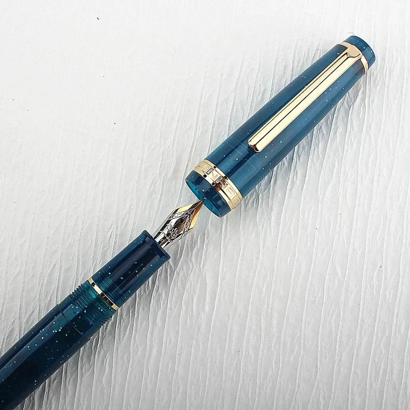 Jinhao 82 Série Caneta-tinteiro Acrílico F 0.5mm Nib Material de Escritório Escolar Escrita Comercial Canetas de Tinta...