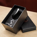 Copos de cristal de uísque macallan com caixa de presente rei exclusivo copo de degustação de vinho luxo esculpido chivas uísque brandy taça snifter