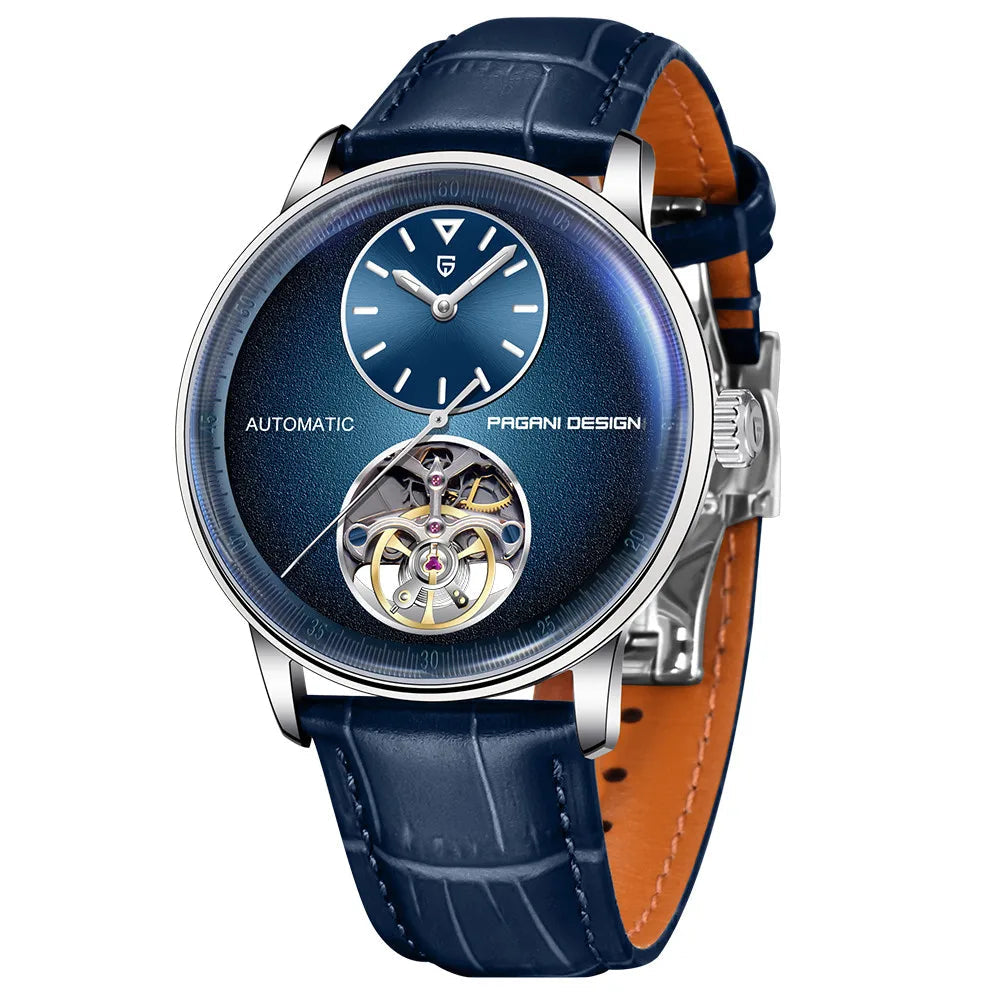 Pagani design novo 42mm relógio piloto moda relógio mecânico luz noturna relógio masculino automático de aço inoxidável 100m à prova dwaterproof água