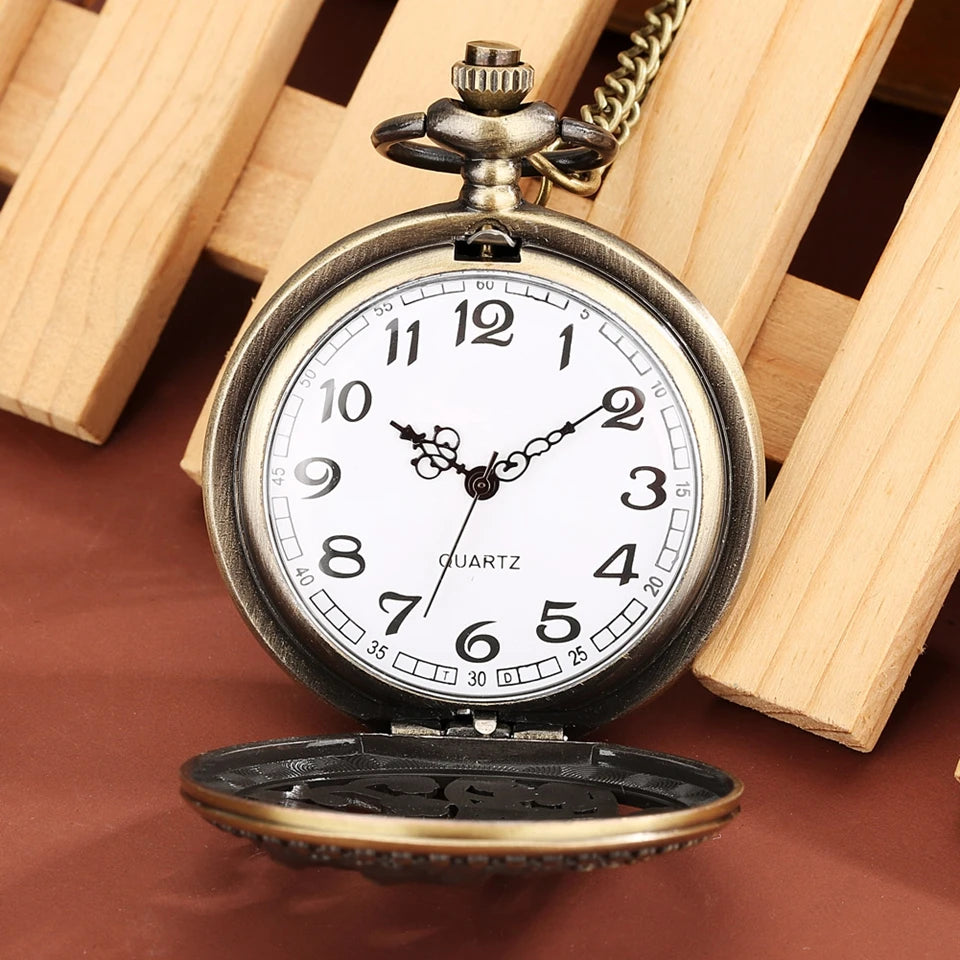 Dois pequenos pássaros estilo retro relógio de bolso de quartzo corrente steampunk colar pingente fob relógio animal com gaiola acessório