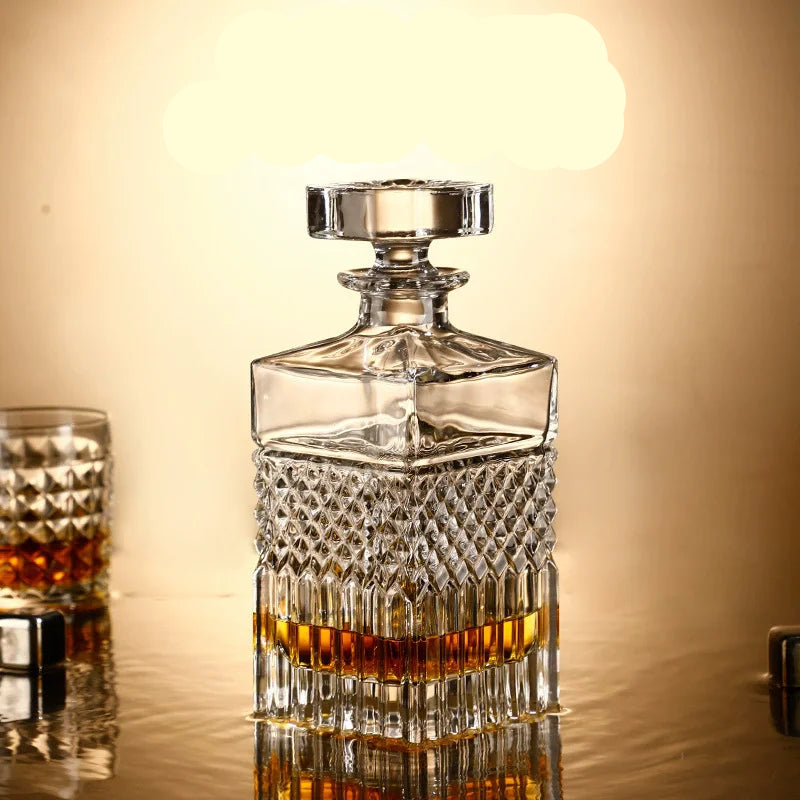 Copos de garrafa de vinho tinto de vidro cristal decantador de vinho uísque Liqour pourer casa bar vodka garrafa de cerveja jar jar jar jr