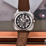 Pagani design 2024 novo 38mm bloco volante luminoso oco dial 50m à prova dwaterproof água casual masculino relógio mecânico automático