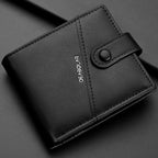 Carteira masculina titular do cartão de visita caso carteira curta de couro do plutônio saco de dinheiro de alta qualidade carteira de cartão de crédito masculino