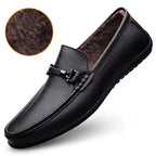 Mocassins Masculinos de Couro Genuíno - Elegância Atemporal