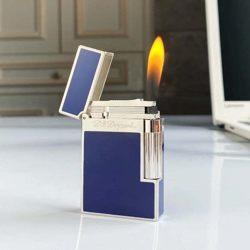 Encendedor de Gas Vintage para Homens e Mulheres, Carcasa de Cigar de Viento, Alta Qualidade, Novo