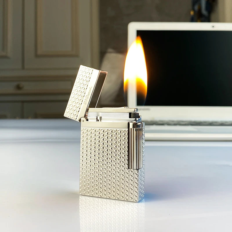 Encendedor de Gás Vintage para homens e mulheres, Carcasa de Cigar de Viento, alta qualidade, novo