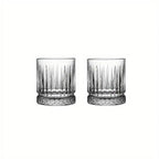 100ml/210ml europeu uísque casa cristal vodka cerveja criativo clássico listrado vinho degustação copo brandy suco cauda vidro