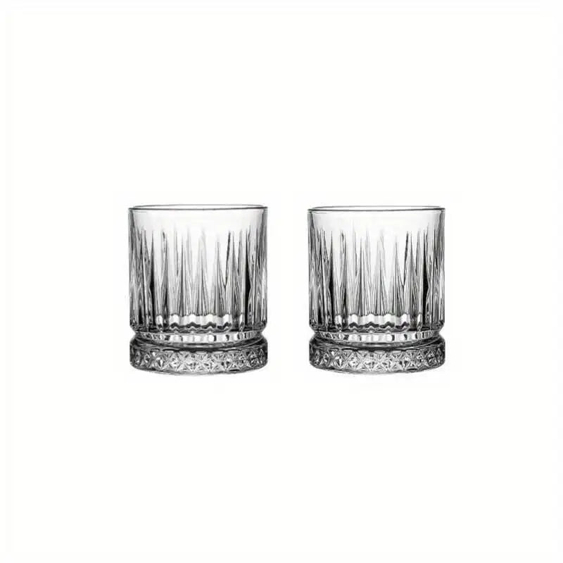 100ml/210ml europeu uísque casa cristal vodka cerveja criativo clássico listrado vinho degustação copo brandy suco cauda vidro